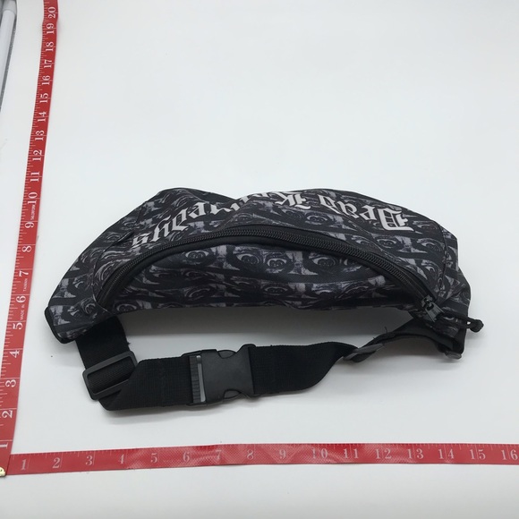 Dead Kennedys Rocksax One Size Black/Gray/White Fanny Pack Bag - Picture 6 of 7